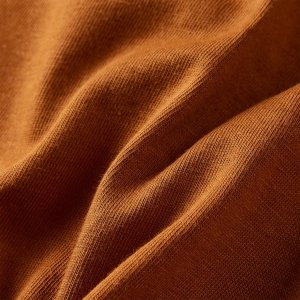 vidaXL Koszulka dziecięca z długimi rękawami, koniakowa, 116 8