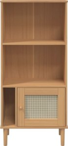 vidaXL Regał SENJA brązowy 60x35x130 cm sosnowy 5