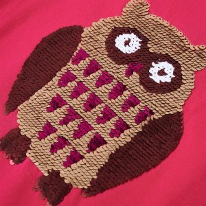 vidaXL Koszulka dziecięca z długimi rękawami, jaskrawy róż, 104 4