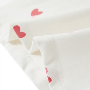 vidaXL Koszulka dziecięca z krótkimi rękawami, ecru, 92 6