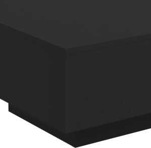 vidaXL Stolik kawowy, czarny, 55x55x31 cm 8