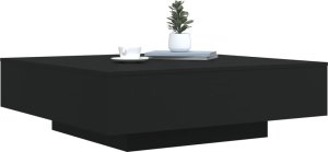 vidaXL Stolik kawowy, czarny, 100x100x31 cm 4