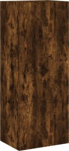 vidaXL Ścienna szafka TV, przydymiony dąb, 40,5x30x102 cm 2