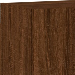 vidaXL Ścienne szafki TV, 2 szt., brązowy dąb, 40,5x30x40 cm 12