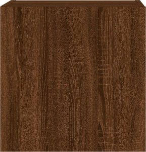 vidaXL Ścienne szafki TV, 2 szt., brązowy dąb, 40,5x30x40 cm 8