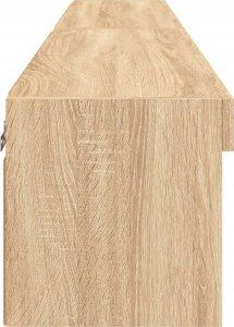 vidaXL Szafki TV, z LED, 2 szt., kolor dąb sonoma, 80x30x30 cm 9