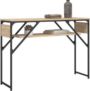 vidaXL Stolik konsolowy, dąb sonoma, 105x30x75 cm 3