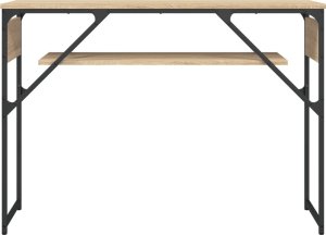 vidaXL Stolik konsolowy, dąb sonoma, 105x30x75 cm 4