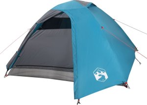 Namiot turystyczny vidaXL Namiot turystyczny, kopułowy, 4-os., niebieski, wodoszczelny 4