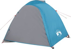 Namiot turystyczny vidaXL Namiot turystyczny, kopułowy, 4-os., niebieski, wodoszczelny 6