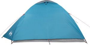 Namiot turystyczny vidaXL Namiot turystyczny, kopułowy, 4-os., niebieski, wodoszczelny 7