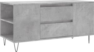 vidaXL Stolik kawowy, szarość betonu, 102x44,5x50 cm 2