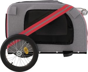 vidaXL Przyczepka rowerowa dla zwierząt, tkanina Oxford i żelazo 7
