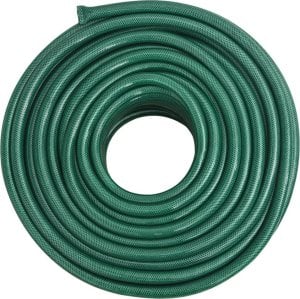 vidaXL Wąż ogrodowy, zielony, 1", 50 m, PVC 1