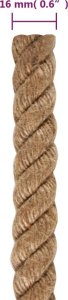 vidaXL Sznur jutowy, 50 m długości, 16 mm grubości 6
