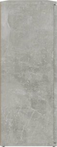 vidaXL Szafka, szarość betonu, 91x29,5x75 cm, materiał drewnopochodny 7