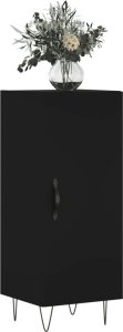 vidaXL Szafka, czarna, 34,5x34x90 cm, materiał drewnopochodny 3