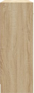 vidaXL Szafka, dąb sonoma, 91x28x75 cm 7