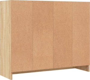vidaXL Szafka, dąb sonoma, 91x28x75 cm 8