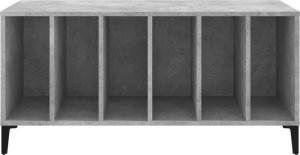 vidaXL Szafka na płyty, szarość betonu, 100x38x48 cm 5