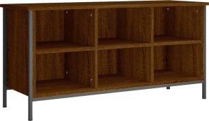 vidaXL Szafka na buty, brązowy dąb, 100x35x50 cm 2