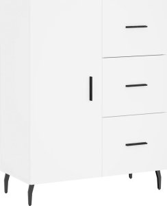 vidaXL Szafka, biała, 69,5x34x90 cm 2