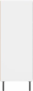 vidaXL Szafka, biała, 69,5x34x90 cm 7