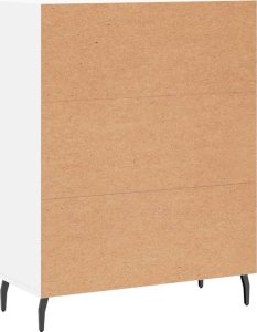 vidaXL Szafka, biała, 69,5x34x90 cm 8