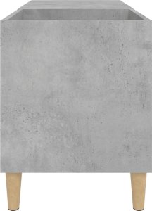 vidaXL Szafka na płyty, szarość betonu, 84,5x38x48 cm 6