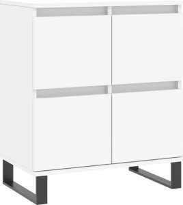 vidaXL Komoda, biała, 60x35x70 cm, materiał drewnopochodny 2