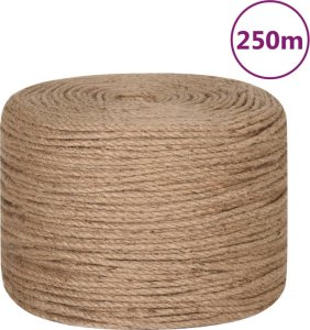 vidaXL Sznur jutowy, 250 m długości, 6 mm grubości 2
