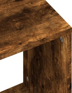 vidaXL Stoliki wsuwane pod siebie, 2 szt., przydymiony dąb 8