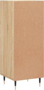 vidaXL Szafka, dąb sonoma, 34,5x34x90 cm 8