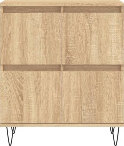 vidaXL Komoda, dąb sonoma, 60x35x70 cm, materiał drewnopochodny 5