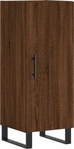 vidaXL Szafka, brązowy dąb, 34,5x34x90 cm 2