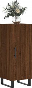 vidaXL Szafka, brązowy dąb, 34,5x34x90 cm 3