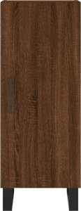 vidaXL Szafka, brązowy dąb, 34,5x34x90 cm 6
