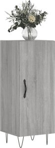 vidaXL Szafka, szary dąb sonoma, 34,5x34x90 cm materiał drewnopochodny 3