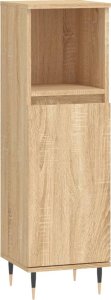 vidaXL Szafka łazienkowa, dąb sonoma, 30x30x100 cm 2