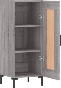 vidaXL Szafka, szary dąb sonoma, 34,5x34x90 cm 6