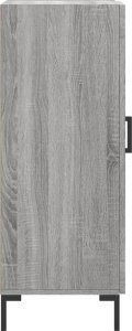 vidaXL Szafka, szary dąb sonoma, 34,5x34x90 cm 7