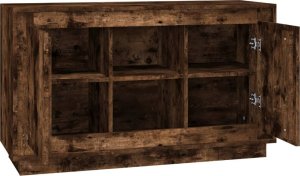 vidaXL Szafka, przydymiony dąb, 102x35x60 cm 6