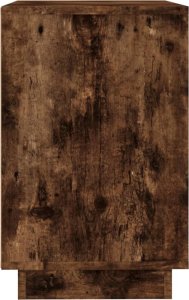 vidaXL Szafka, przydymiony dąb, 102x35x60 cm 7