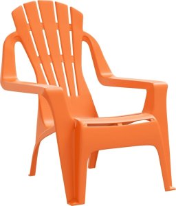 vidaXL Krzesła ogrodowe dla dzieci, 2 szt, pomarańczowe, 37x34x44 cm 3