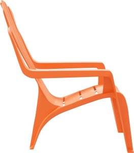 vidaXL Krzesła ogrodowe dla dzieci, 2 szt, pomarańczowe, 37x34x44 cm 5