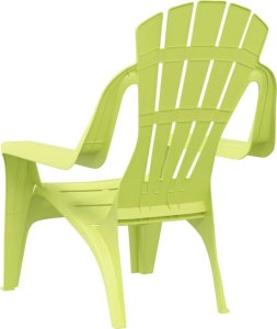 vidaXL Krzesła ogrodowe dla dzieci, 2 szt, zielone, 37x34x44 cm, PP 6