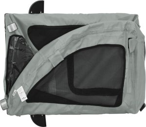 vidaXL Przyczepka rowerowa dla zwierząt, tkanina Oxford i żelazo 9