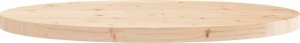 vidaXL Blat do stołu, okrągły, 90x3 cm, lite drewno sosnowe 4