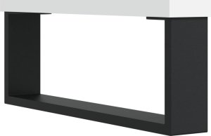 vidaXL Wysoka szafka, biała, 34,5x34x180 cm, materiał drewnopochodny 11