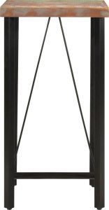 vidaXL Stolik barowy 55x55x107 cm i żelazo 2